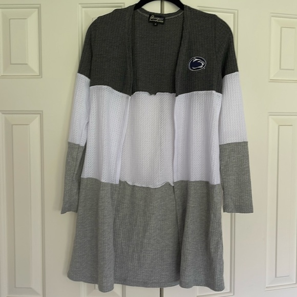 NWOT Penn State Gameday Couture Open Waffle Cardigan Small - Picture 1 of 3